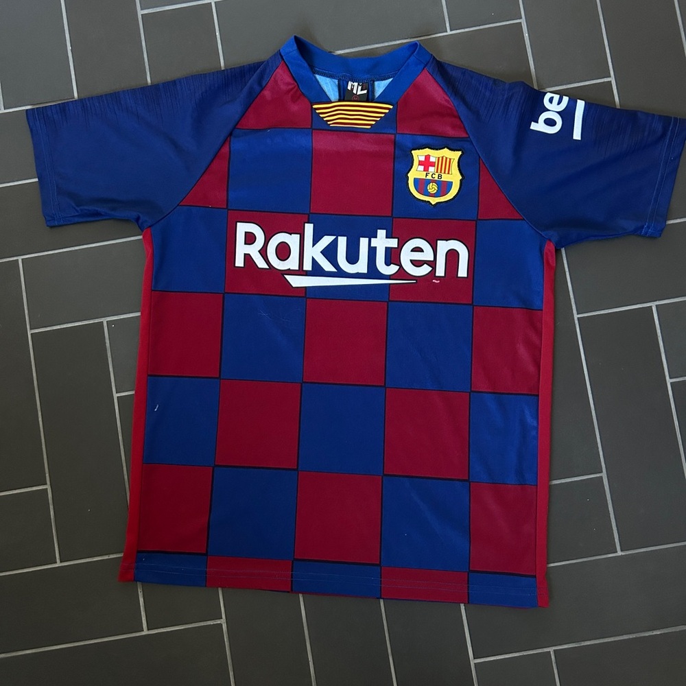 Barcelona soccer FC 2017/18 away soccer jersey #BarcelonaFC #soccer #jersey